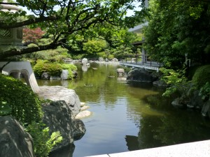 公園の池