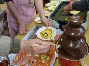 調理実習の様子