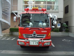 消防車の写真