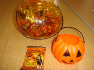 ハロウィン茶話会で食べたお菓子