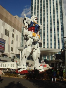 お台場のガンダムの写真